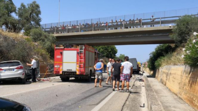 SS172 dei trulli, grave incidente stradale con un morto e feriti - gofasano.it