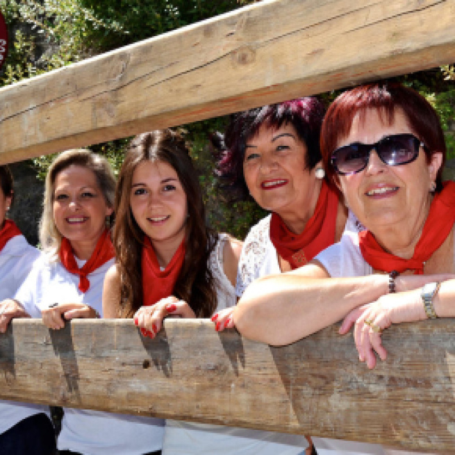 Mujeres expresan sus vivencias en las fiestas de San Fermín de 2018