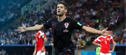 Andrej Kramarić helped tie things up for Croatia in their World Cup quarterfinals matchup with Russia. - [Fox Soccer / YouTube screencap]
