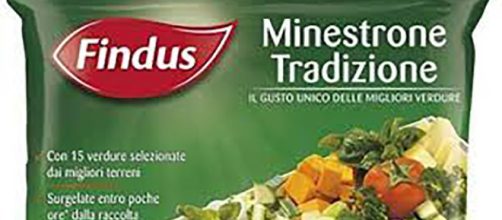 Findus: minestrone ritirato dal commercio