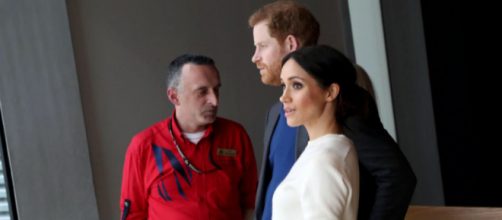 Prince Harry and Ms. Markle visit Titanic Belfast (Image courtesy – Northern Ireland Office, Wikimedia Commons)