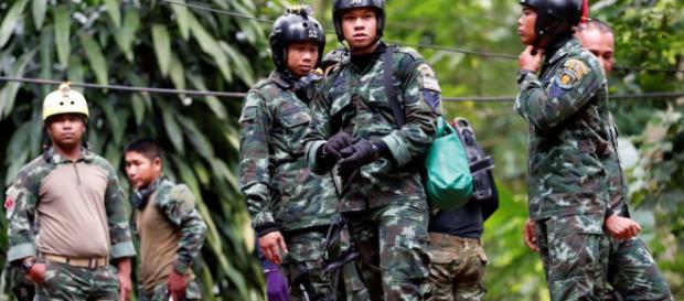TAILANDIA / Más de la mitad de los niños atrapados han sido puestos a salvo TAILANDIA / Más de la mitad de los niños atrapados han sido puestos a salvo