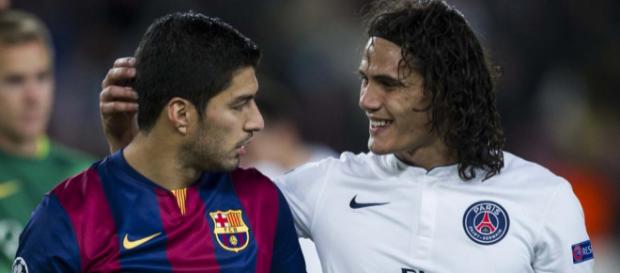 PSG : Cavani laissera-t-il sa place à Suarez ? PSG : Cavani laissera-t-il sa place à Suarez ?