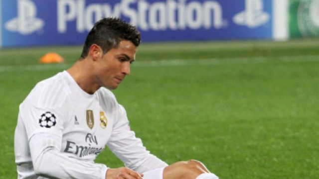 Cristiano Ronaldo con la maglia del Real Madrid