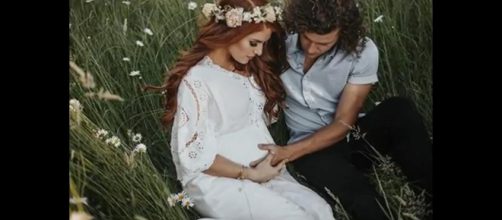 Audrey Roloff pictured with husband, Jeremy Roloff. - [USA Express / YouTube screencap]
