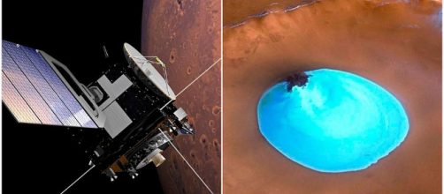 Científicos italianos descubren agua subterránea en Marte