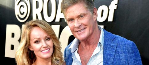David Hasselhoff, 66, has married his 38-year-old Welsh girlfriend. [Image @DownTheWing_New/Twitter]
