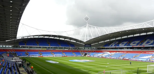 Bolton's Macron Stadium is expected to sell out for this weekend's Challenge Cup double-header. Image Source - stadiumdb.com