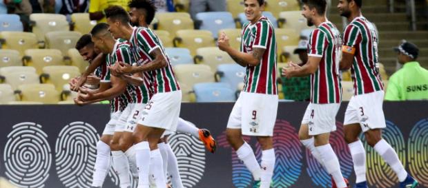 Fluminense deverá vir bastante ofensivo contra o Defensor pela Sul-Americana (Foto: Globoesporte) Fluminense deverá vir bastante ofensivo contra o Defensor pela Sul-Americana (Foto: Globoesporte)