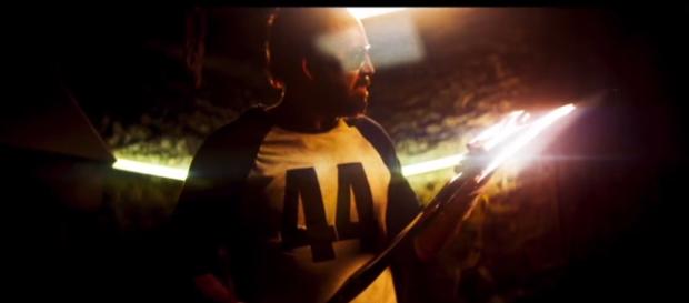 Nicolas Cage battles “crazy evil” in the bizarre horror thriller, “Mandy.” (YouTube screen cap) Nicolas Cage battles “crazy evil” in the bizarre horror thriller, “Mandy.” (YouTube screen cap)