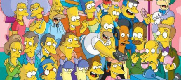 Personagens do sériado norte-americano Os Simpsons. Personagens do sériado norte-americano Os Simpsons.