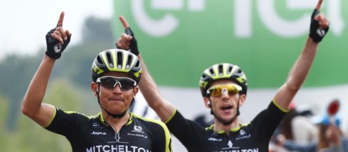 Esteban Chaves, la vittoria al Giro d'Italia nella tappa dell'Etna