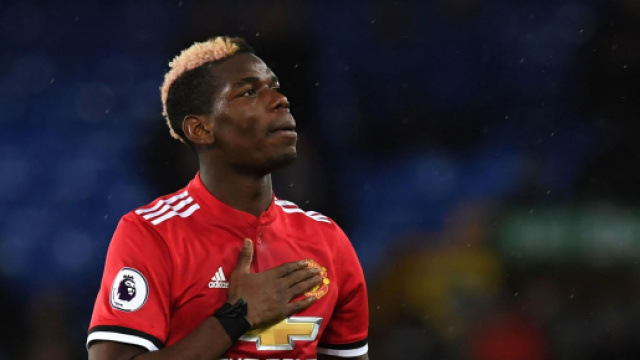 Paul Pogba, autore del vantaggio del Manchester United
