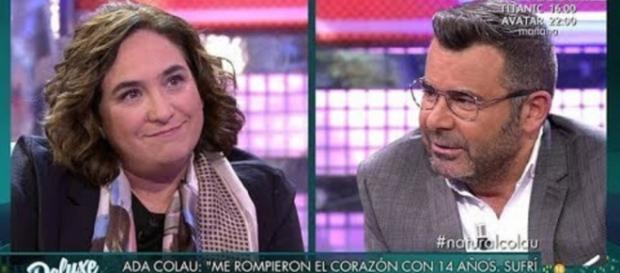 Jorge Javier Vázquez pide el voto para Ada Colau y abandona a Iceta Jorge Javier Vázquez pide el voto para Ada Colau y abandona a Iceta