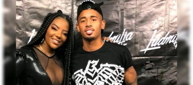 Gabriel Jesus posou ao lado de Ludmilla em postagem para seu perfil no Instagram Gabriel Jesus posou ao lado de Ludmilla em postagem para seu perfil no Instagram