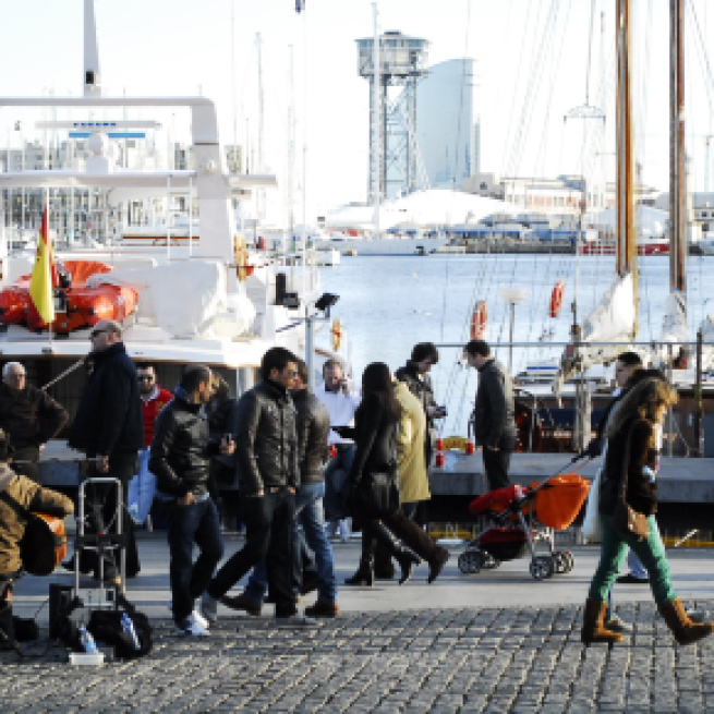Puertos de España revelan alta migración