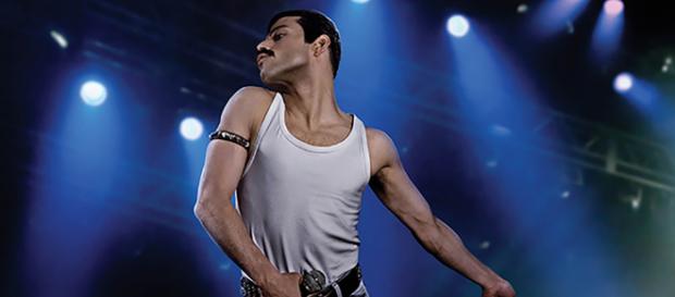 L'attore Rami Malek nei panni di Freddy Mercury in 'Bohemian Rhapsody' L'attore Rami Malek nei panni di Freddy Mercury in 'Bohemian Rhapsody'