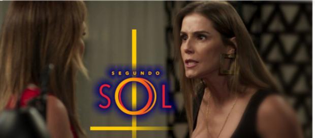 Laureta perde a paciência com Karola Laureta perde a paciência com Karola