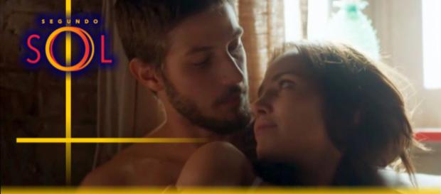 Rosa e Ícaro voltam a ter relações na novela Segundo Sol Rosa e Ícaro voltam a ter relações na novela Segundo Sol
