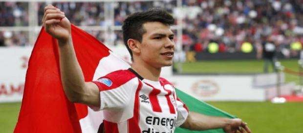 "Chucky" Lozano goleador del PSV Eindhoven. "Chucky" Lozano goleador del PSV Eindhoven.