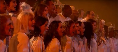 The people's vote and divine intervention pulled Angel City Chorale to the semifinals on 'America's Got Talent.' [Image Source: AGT - YouTube]
