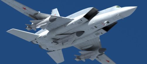 The Tu-22 gives Russian Air Force global strike capability. [Image source: USmilitarypower- YouTube]