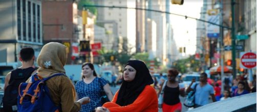 Countering VW - Image - Nikon D40 attribution link - https://www.maxpixel.net/Conversation-Muslim-Women-Columbus-Circle-New-York-1688794