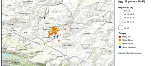 Eventi sismici in provincia di Campobasso: aggiornamento del 17 ... - wordpress.com