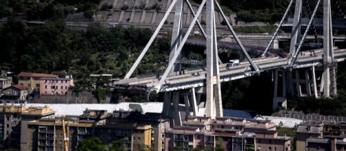 Ponte Morandi di Genova prima del crollo disastroso