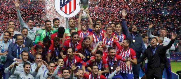 El Atlético de Madrid se proclama campeón de la Supercopa de Europa por 4-2 El Atlético de Madrid se proclama campeón de la Supercopa de Europa por 4-2