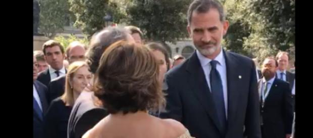 Felipe VI y Laura Masvidal en imagen Felipe VI y Laura Masvidal en imagen