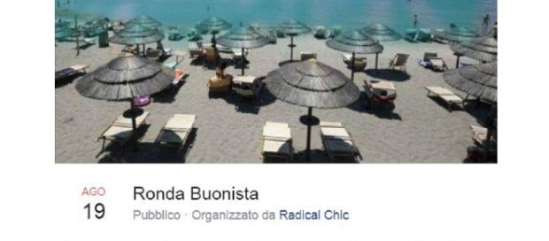 La 'ronda buonista' organizzata da Radical Chic La 'ronda buonista' organizzata da Radical Chic