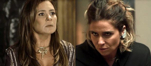 Luzia inicia vingança contra Laureta. (Foto: Divulgação TV Globo) Luzia inicia vingança contra Laureta. (Foto: Divulgação TV Globo)