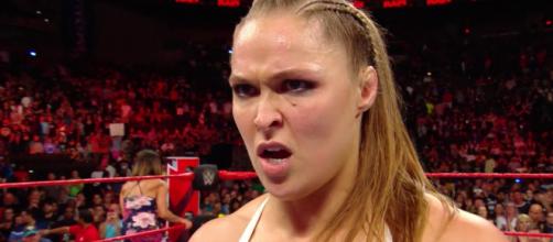Former UFC champion Ronda Rousey is looking to capture her first WWE title at Sunday's 'SummerSlam' PPV. - [WWE / YouTube screencap]