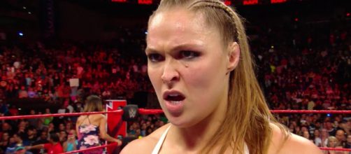 Former UFC champion Ronda Rousey is looking to capture her first WWE title at Sunday's 'SummerSlam' PPV. - [WWE / YouTube screencap]