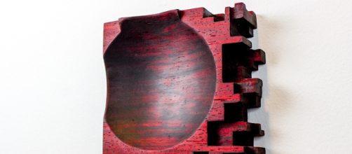 Nick Fillari creates beautiful abstract sculptures out of wood. / Image via Nick Fillari, used with permission.