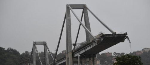 Un'immagine del Viadotto Polcevera, caduto il 14 agosto a Genova