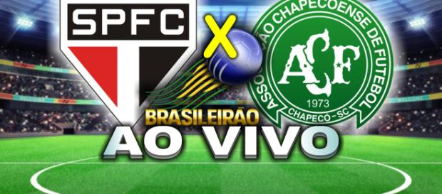 São Paulo e Chapecoense se enfrentam hoje no Morumbi São Paulo e Chapecoense se enfrentam hoje no Morumbi