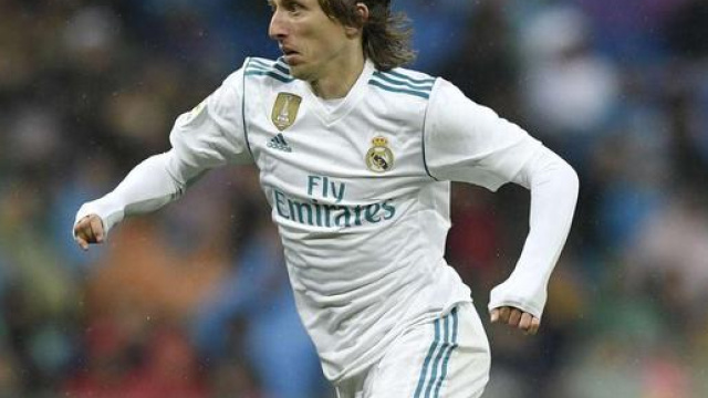 Luka Modric au cours d'un match du Réal Madrid