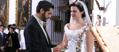 Una Vita: Maria Luisa e Victor si sposano