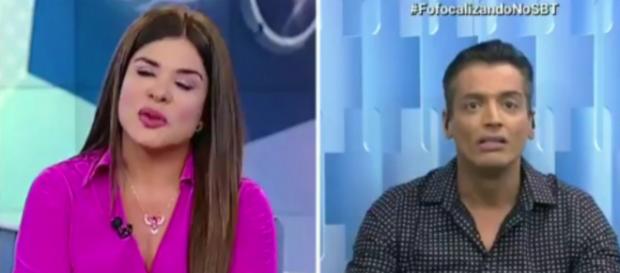 Mara e Leo Dias discutem ao vivo no Fofocalizando Mara e Leo Dias discutem ao vivo no Fofocalizando