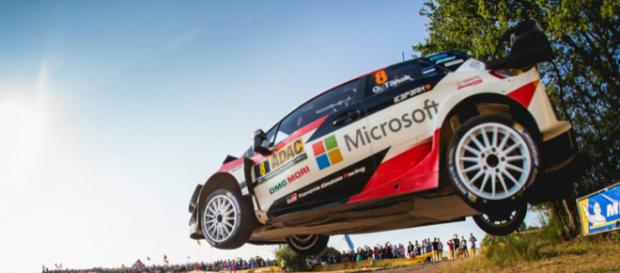 Ott Tanak resta saldamente al comando del Deutschland Rally 2018 Ott Tanak resta saldamente al comando del Deutschland Rally 2018