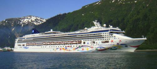 A woman who fell off the Norwegian Star was rescued after 10 hours in the water. [Image Tom Mascardo/Flickr]