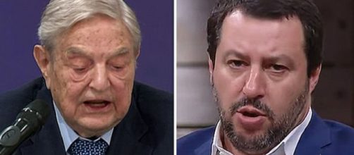 Salvini contro Soros e i suoi finanziamenti