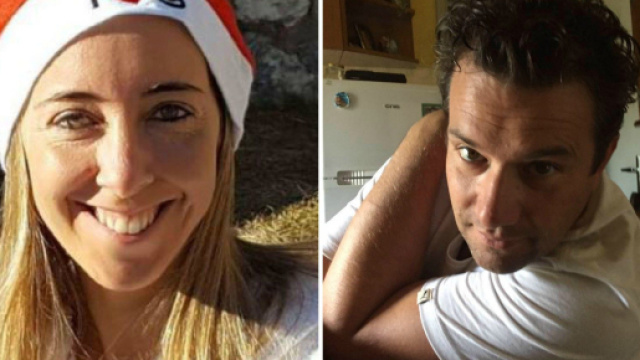 Manuela Bailo e Fabrizio Pasini: i due erano colleghi alla Uil di Brescia