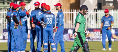 Live cricket score - Afghanistan vs Ireland 2nd T20 (Image via ICC/Twitter)