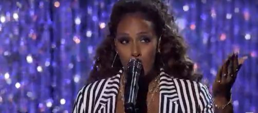 Singer Glennis Grace grabs her wow moment in the 'America's Got Talent' live quarterfinals this week. [Image Source: AGT - YouTube]