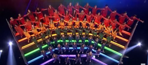 Voices of Hope children's choir are looking up after making it to the 'America's Got Talent' semifinals this week. [Image Source: AGT - YouTube]