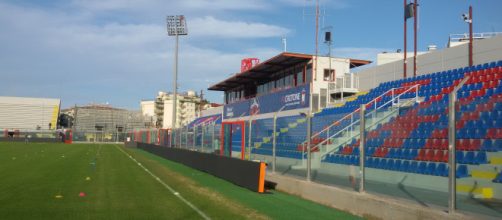 Lo stadio comunale "Ezio Scida" di Crotone