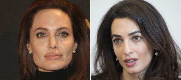 Angelina Jolie siente celos por los actos humanitarios de Amal Clooney Angelina Jolie siente celos por los actos humanitarios de Amal Clooney